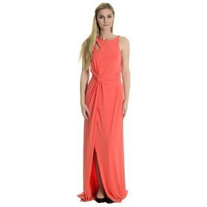 Halston Heritage Watermelon Knit Jersey Size 6